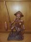 Preview: Holz-Figur, Angler - Bali - 1. Hälfte 20. Jahrhundert