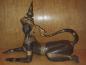Preview: Bronze-Figur, Kinnari - Thailand - 20. Jahrhundert