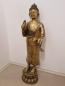 Preview: Buddha-Statue, (129cm) Messing  - Indien - 20. Jahrhundert