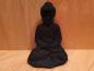 Preview: Buddha-Figur mit schwarzem Samt überzogen - Thailand -