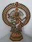 Preview: Messing-Skulptur, Shiva im Sonnenkreis - Indien -