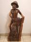 Preview: Holz-Figur, (110cm) Fischer - Bali - 20. Jahrhundert