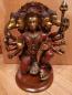 Preview: Bronze-Figur, Panchamukhi Hanuman  - Indien - Ende des 20. Jahrhunderts