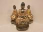 Preview: 3 Buddhas auf Tableau, Deko - Thailand -