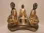 Preview: 3 Buddhas auf Tableau, Deko - Thailand -