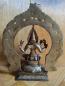 Preview: Messing-Figur, Hindu-Göttin Lakshmi - Indien - 20. Jahrhundert