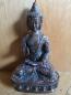 Preview: Buddha-Figur, Kupfer/Zinn - Indien - Mitte 20. Jahrhundert