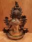 Preview: Bronze-Figur, Grüne Tara  - Tibet - Ende des 20. Jahrhunderts