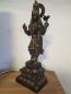 Preview: Bronze-Figur, Lakshmi - Indien - Mitte des 20. Jahrhunderts