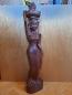 Preview: Holz-Figur, Junge Frau mit Schale  - Bali - 20. Jahrhundert
