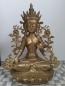 Preview: Messing-Figur, (67cm) Weiße Tara  - Tibet - Mitte 20. Jahrhundert