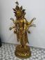 Preview: Bronze-Figur, (101cm) Gottheit Kwan Yin - Tibet - Mitte 20. Jahrhundert