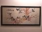 Preview: Seidenstickerei, (156cm breit) Vogelmotiv  - China - 20. Jahrhundert