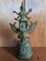 Preview: Bronze-Figur, Garuda mit Shiva - Thailand - 20. Jahrhundert