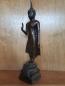 Preview: Bronze-Figur, Buddha Pang Prao  - Thailand - Mitte 20. Jahrhundert