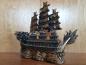 Preview: Messing-Figur, Drachenboot  - China - Mitte 20. Jahrhundert