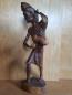 Preview: Holz-Figur, Bauer mit Huhn  - Bali - 20. Jahrhundert