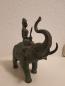 Preview: Bronze-Figur, Lord Indra auf Elefant  - Thailand - Anfang 20. Jahrhundert