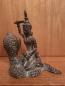 Preview: Krieger mit Kobra, Bronze-Figur -Thailand - Mitte 20. Jahrhundert