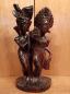 Preview: Holz-Figur, Zwei Landfrauen  - Bali - Mitte 20. Jahrhundert