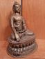 Preview: Buddha-Figur, Bronze  - Nepal -  2. Hälfte 20. Jahrhundert