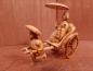 Preview: Bakelit-Figur, Rikscha-Fahrer - Japan - Anfang 20. Jahrhundert