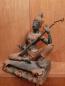 Preview: Bronze-Figur, Tempelmusiker  - Thailand - Mitte 20. Jahrhundert