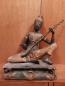 Preview: Bronze-Figur, Tempelmusiker  - Thailand - Mitte 20. Jahrhundert