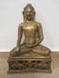 Preview: Buddha-Figur, Bronze - Indien - 2. Hälfte 20. Jahrhundert