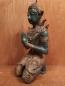 Preview: Bronze-Figur, Apsara im Gebet - Thailand - 2. Hälfte 20. Jahrhundert