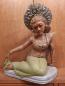Preview: Holz-Figur, sitzende Dame  - Bali - 20. Jahrhundert