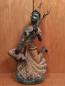 Mobile Preview: Bronze-Figur, Tempelmusikerin  - Thailand - Mitte 20. Jahrhundert