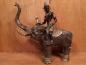 Preview: Bronze-Figur, Lord Indra  - Thailand -  Mitte 20. Jahrhundert