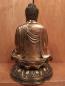 Preview: Buddha-Figur, Bronze  - Indien - Anfang 20. Jahrhundert