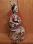 Preview: Porzellan-Figur, auf Stuhl sitzende Dame  - China - 20. Jahrhundert