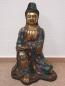 Preview: Bronze-Figur, Guan Yin  - China - Mitte 20. Jahrhundert