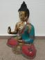 Preview: Buddha-Figur, Messing - Indien -  21. Jahrhundert