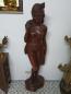 Mobile Preview: Holz-Skulptur, (168cm) Akt  - Bali - Anfang 20. Jahrhundert