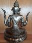 Preview: Messing-Figur, Gottheit Vishnu  Indien - Mitte 20. Jahrhundert
