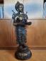 Preview: Bronze-Figur, Göttin Lakshmi  - Indien - Mitte 20. Jahrhundert