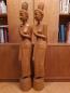 Preview: 2 Holz-Figuren, Sawadee girls  - Thailand - 2. Hälfte 20. Jahrhundert
