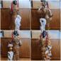 Preview: 4 Porzellan-Figuren, (77/77/74/75cm) Cloisonné  - China - Mitte 20. Jahrhundert