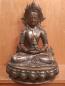 Preview: Bronze-Buddha, Amitayus  - Indien - 1. Hälfte 20. Jahrhundert