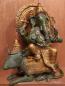 Preview: Bronze-Figur, Ganesha auf Ratte  - Indien - 21. Jahrhundert