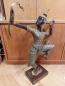Preview: Bronze-Figur, Shri Rama  - Thailand - Mitte 20. Jahrhundert