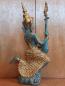 Preview: Bronze-Figur, Musizierender Teppanom  - Thailand - 20. Jahrhundert
