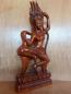 Preview: Holz-Figur, Khmer Göttin  - Kambodscha - 20. Jahrhundert