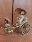 Mobile Preview: Bakelit-Figur, Rikscha-Fahrer  - Japan - Mitte 20. Jahrhundert