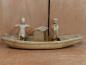 Preview: Bakelit-Figur, Boot mit zwei Personen  - Japan - Anfang 20. Jahrhundert