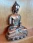 Preview: Bronze-Figur, Buddha Kupfer/Messing - Nepal - Mitte 20. Jahrhundert